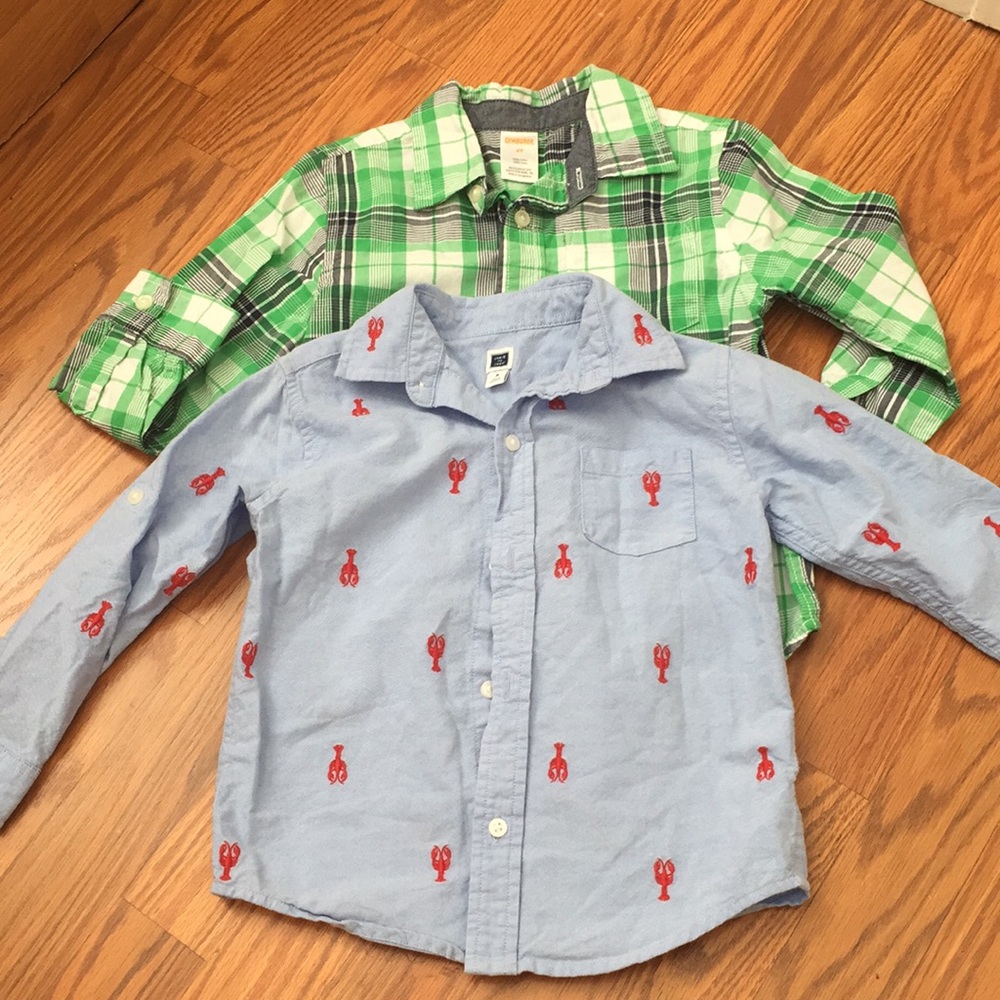 Janie and Jack button down shirt